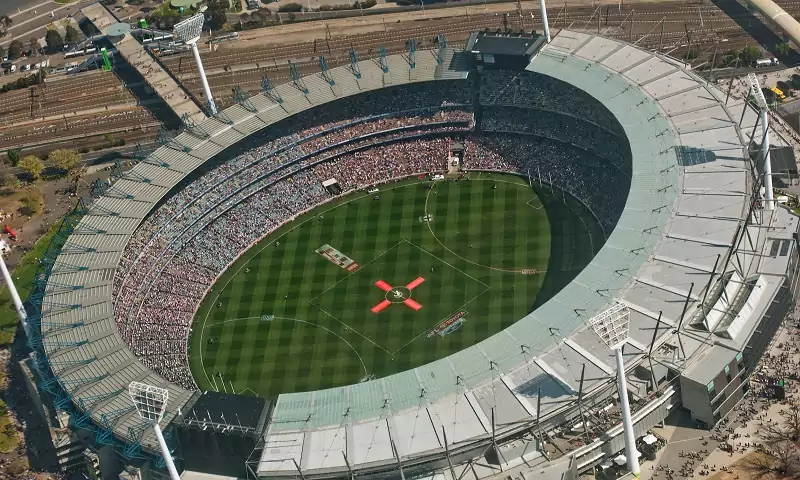 Sân vận động ấn tượng ở Úc Cricket Melbourne